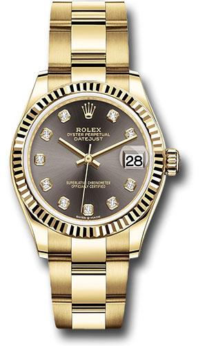 Pre-owned Rolex Yellow Gold Datejust — 278278