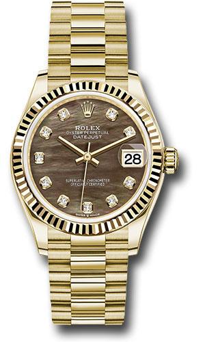 Pre-owned Rolex Yellow Gold Datejust — 278278