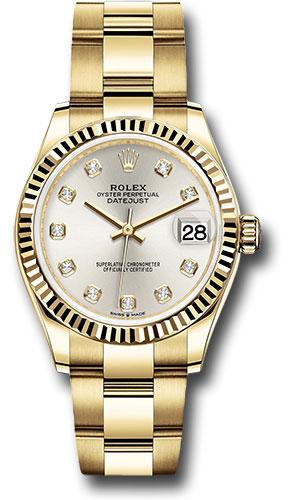 Pre-owned Rolex Yellow Gold Datejust — 278278