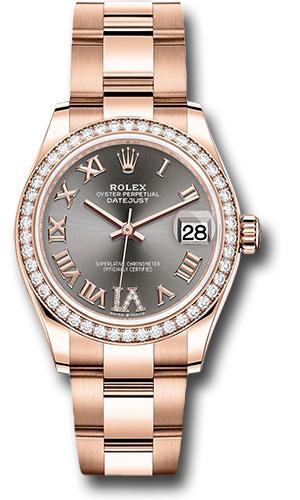 Rolex Datejust 31 Rhodium Diamond Six Everose Gold 278285RBR watch