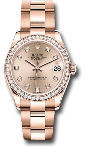 Rolex Datejust 31 Rose Diamond Everose Gold 278285RBR watch