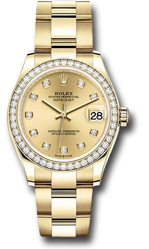 Pre-owned Rolex Yellow Gold Datejust — 278288RBR