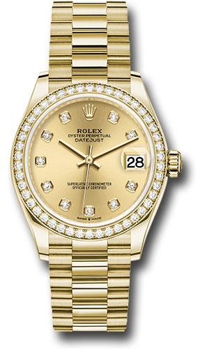Pre-owned Rolex Yellow Gold Datejust — 278288RBR