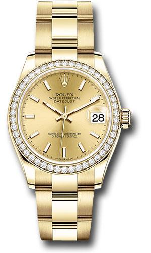 Pre-owned Rolex Yellow Gold Datejust — 278288RBR