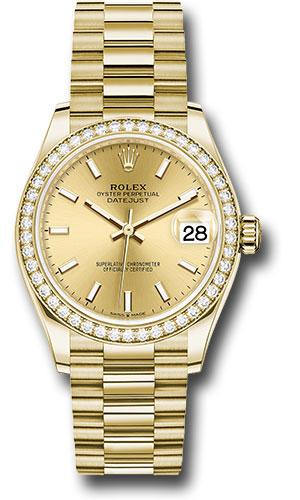 Pre-owned Rolex Yellow Gold Datejust — 278288RBR
