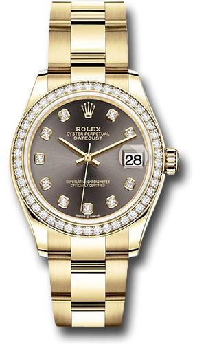 Pre-owned Rolex Yellow Gold Datejust — 278288RBR
