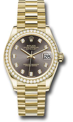 Pre-owned Rolex Yellow Gold Datejust — 278288RBR