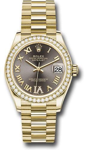 Pre-owned Rolex Yellow Gold Datejust — 278288RBR