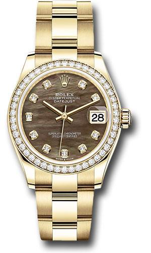 Pre-owned Rolex Yellow Gold Datejust — 278288RBR