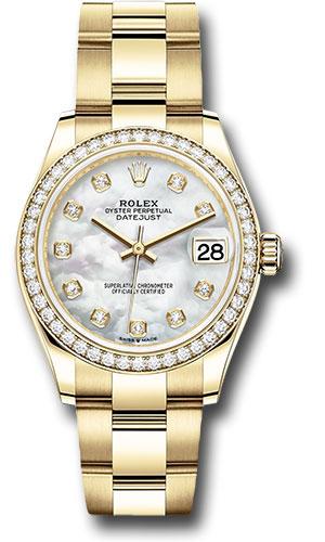 Pre-owned Rolex Yellow Gold Datejust — 278288RBR