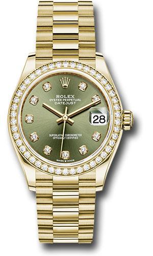Pre-owned Rolex Yellow Gold Datejust — 278288RBR
