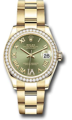 Pre-owned Rolex Yellow Gold Datejust — 278288RBR