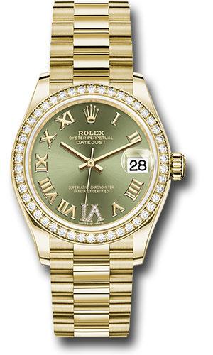 Pre-owned Rolex Yellow Gold Datejust — 278288RBR