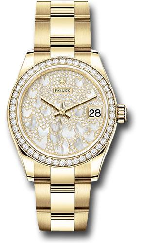Pre-owned Rolex Yellow Gold Datejust — 278288RBR