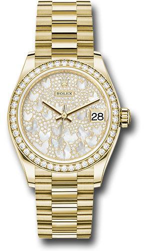 Pre-owned Rolex Yellow Gold Datejust — 278288RBR