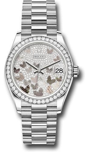 Pre-owned Rolex White Gold Datejust — 278289RBR