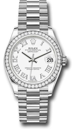 Pre-owned Rolex White Gold Datejust — 278289RBR