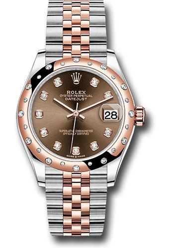 Rolex Datejust 31 White Roman Everose Gold 278341RBR watch
