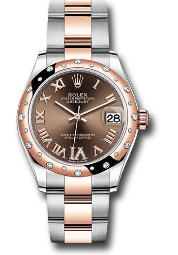 Pre-owned Rolex Steel and Everose — 278341RBR
