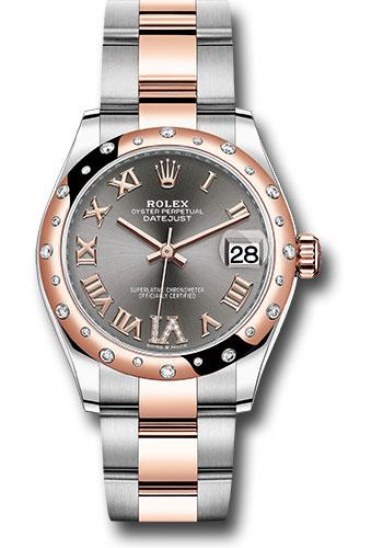 Pre-owned Rolex Steel and Everose — 278341RBR