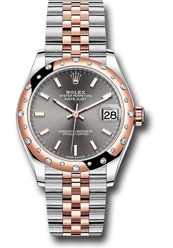 Rolex Datejust 31 Everose Gold Rhodium Index Dial Jubilee Bracelet 278341RBR watch