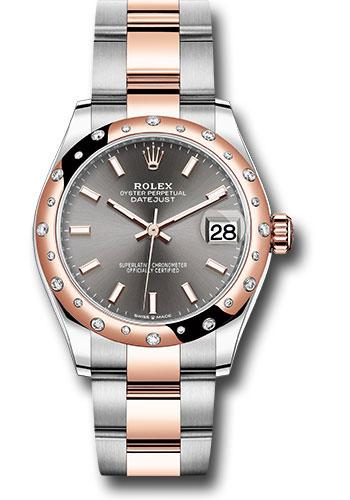Pre-owned Rolex Steel and Everose — 278341RBR