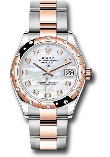 Pre-owned Rolex Steel and Everose — 278341RBR
