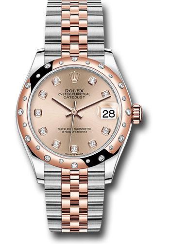 Rolex Datejust 31 Chocolate Diamond Everose Gold 278341RBR watch