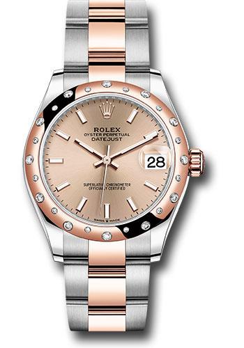 Pre-owned Rolex Steel and Everose — 278341RBR