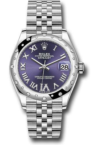 Pre-owned Rolex Steel and White — 278344RBR