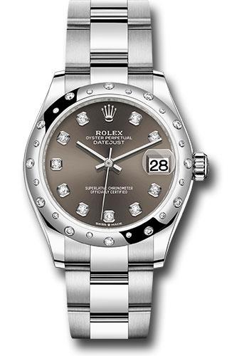 Pre-owned Rolex Steel and White — 278344RBR