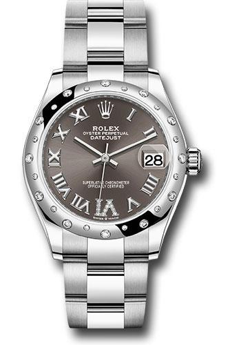 Pre-owned Rolex Steel and White — 278344RBR