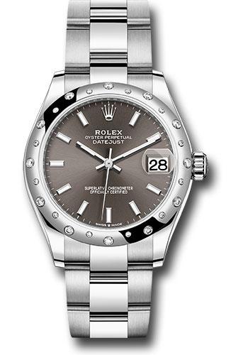 Pre-owned Rolex Steel and White — 278344RBR