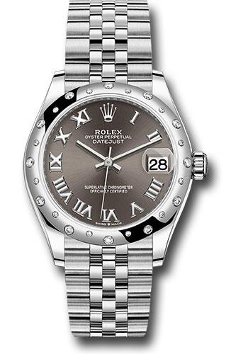 Pre-owned Rolex Steel and White — 278344RBR