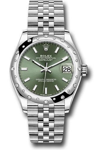 Pre-owned Rolex Steel and White — 278344RBR