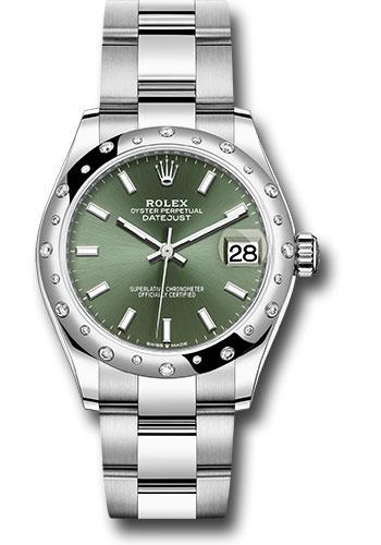 Pre-owned Rolex Steel and White — 278344RBR