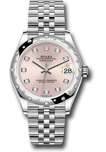 Pre-owned Rolex Steel and White — 278344RBR