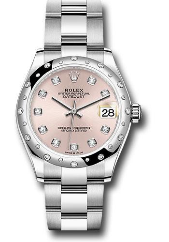 Pre-owned Rolex Steel and White — 278344RBR