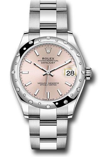 Pre-owned Rolex Steel and White — 278344RBR
