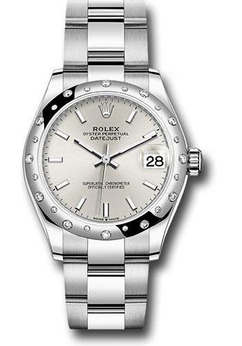 Pre-owned Rolex Steel and White — 278344RBR