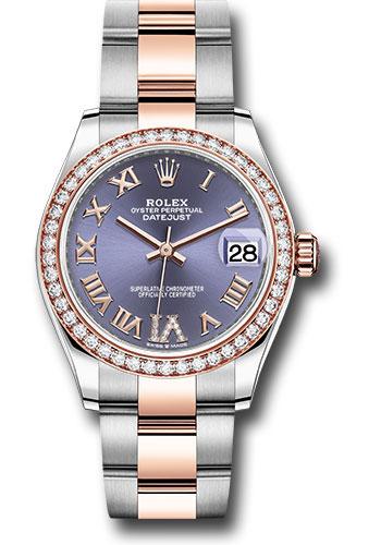 Pre-owned Rolex Steel and Everose — 278381RBR