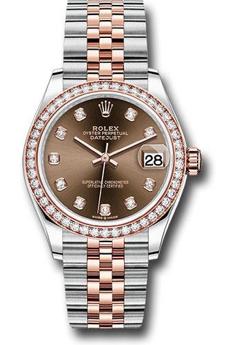 Pre-owned Rolex Steel and Everose — 278381RBR