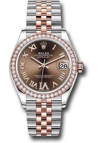Pre-owned Rolex Steel and Everose — 278381RBR
