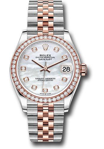 Pre-owned Rolex Steel and Everose — 278381RBR