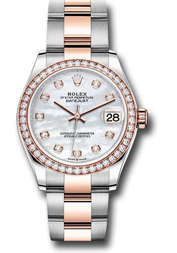 Pre-owned Rolex Steel and Everose — 278381RBR
