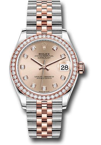 Pre-owned Rolex Steel and Everose — 278381RBR