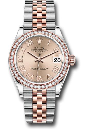 Pre-owned Rolex Steel and Everose — 278381RBR