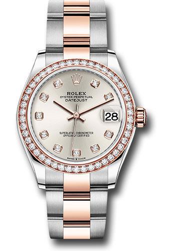 Pre-owned Rolex Steel and Everose — 278381RBR
