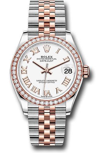 Pre-owned Rolex Steel and Everose — 278381RBR