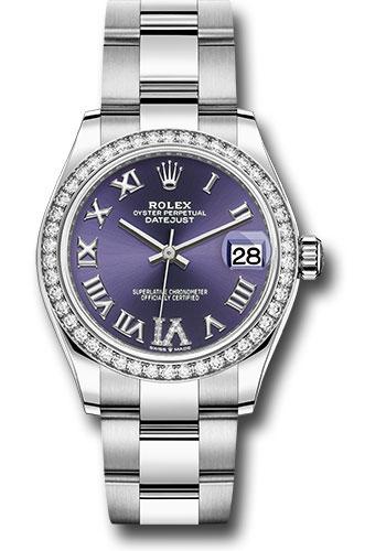 Pre-owned Rolex Steel and White — 278384RBR